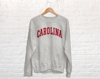 Outer Banks North Carolina College Style Sweatshirt | Etsy