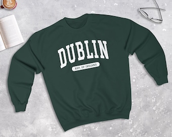 Dublin Irland College Stil Sweatshirt