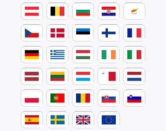 2 x Rectangle GB Euro Car Self Adhesive Vinyl Sticker European Travel