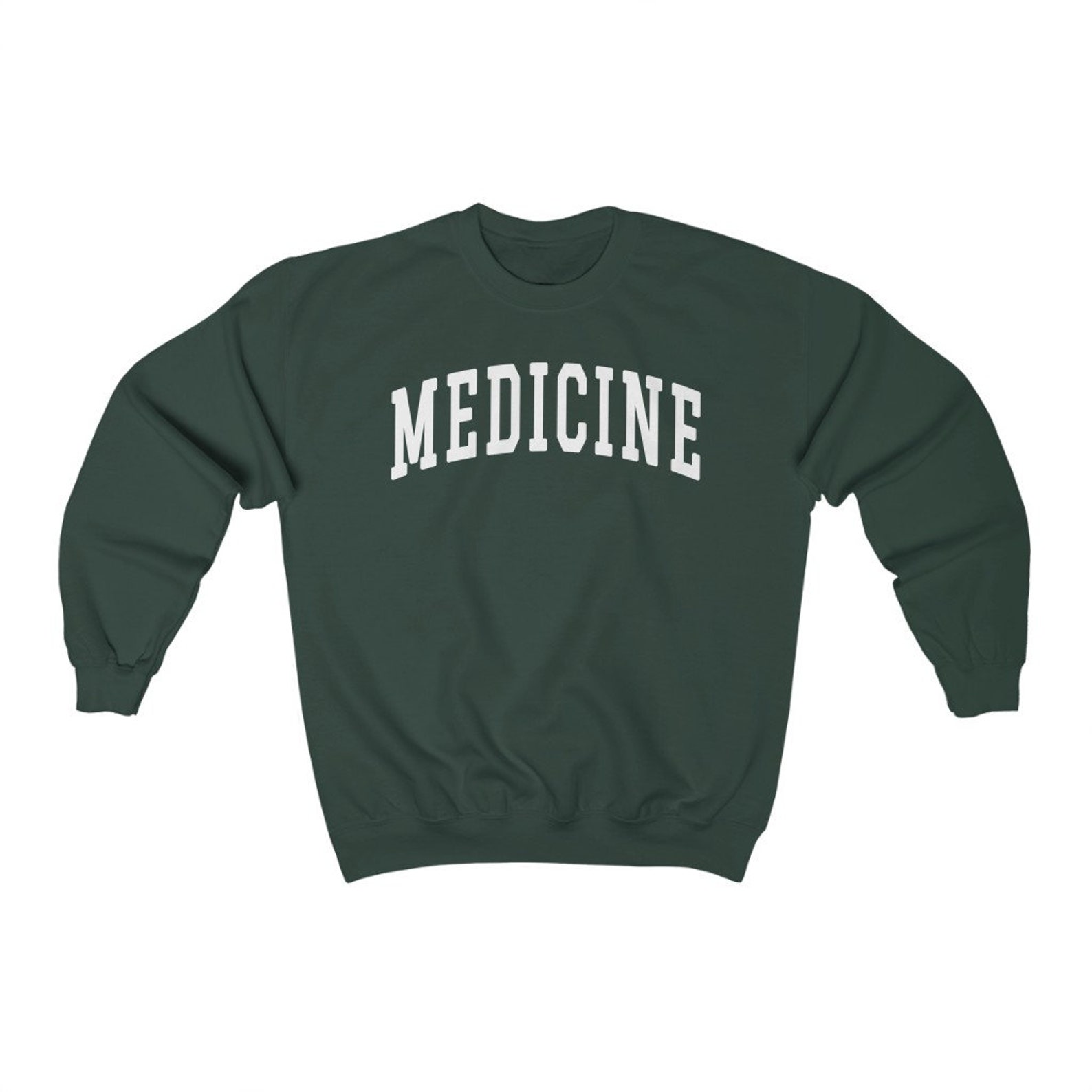 Medicine College Style Sweatshirt Medical School Sweater Etsy