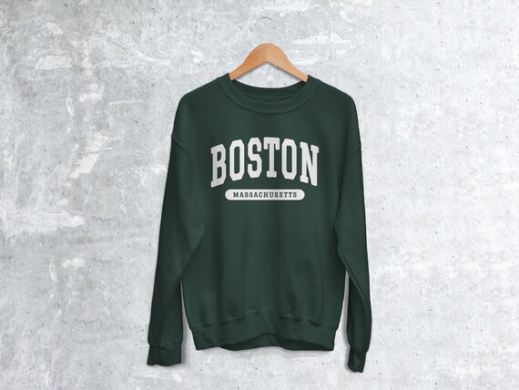 Boston Massachusetts College Sweatshirt - Etsy