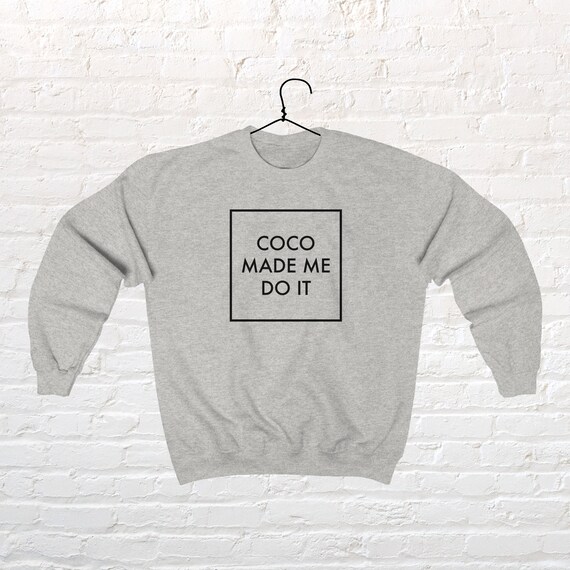 coco chanel sweatshirt