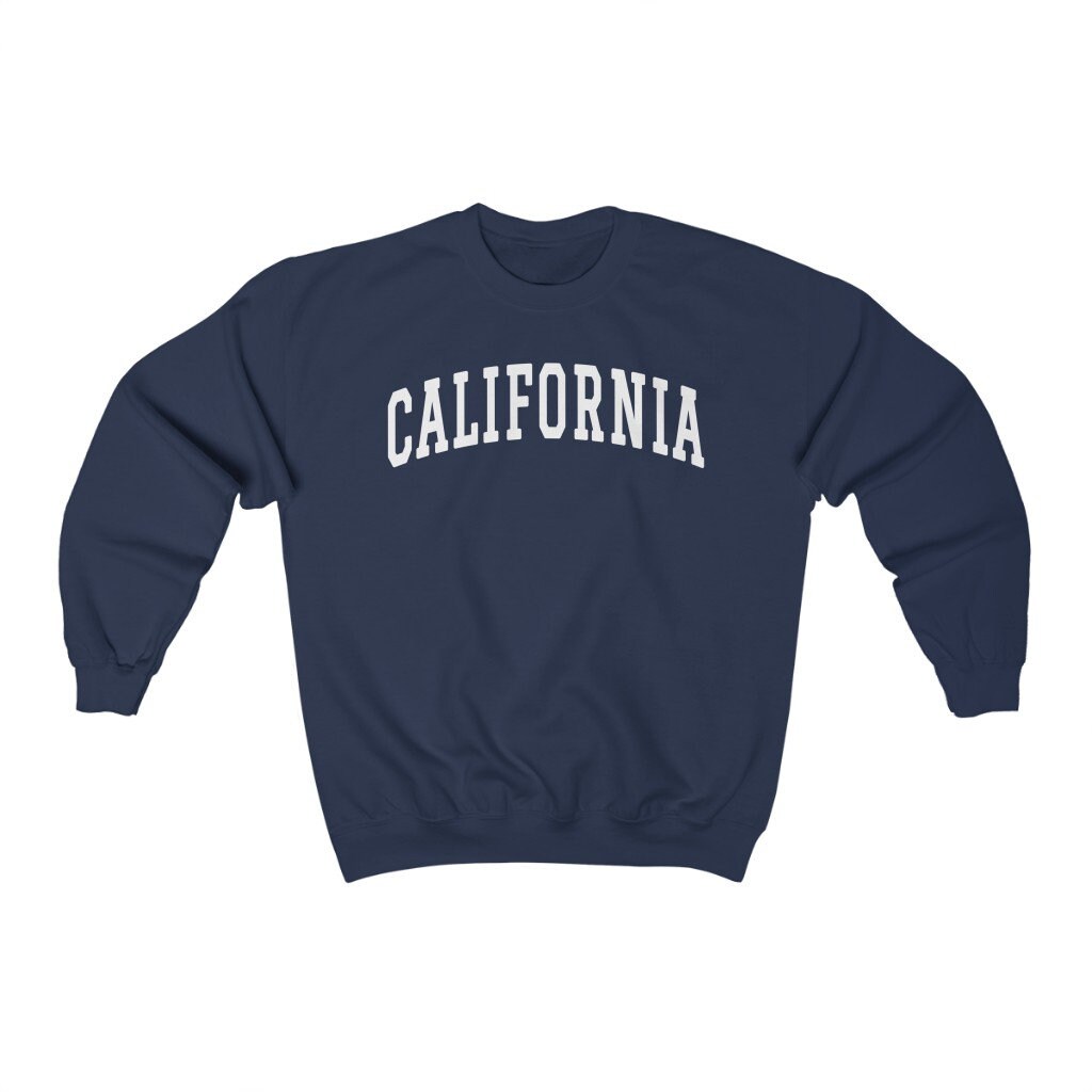 Sudadera estilo Universidad de California suéter de Etsy