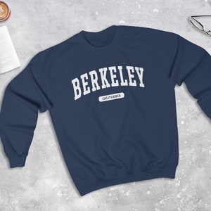 Berkeley California College Style Sweatshirt - Etsy