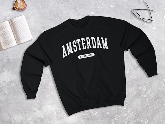 Prelude Oorlogszuchtig partij Amsterdam Nederlands College Style Sweatshirt Amsterdam - Etsy