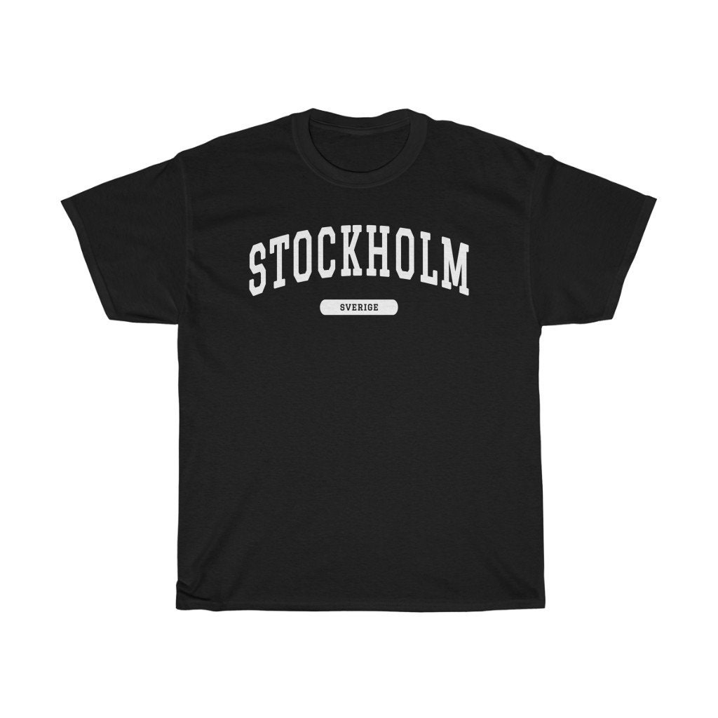 SOPHNET. STOCKHOLM. L/S TEE 新品 2 M Stockholm Sverige College Style T-shirt, Stockholm T-shirt