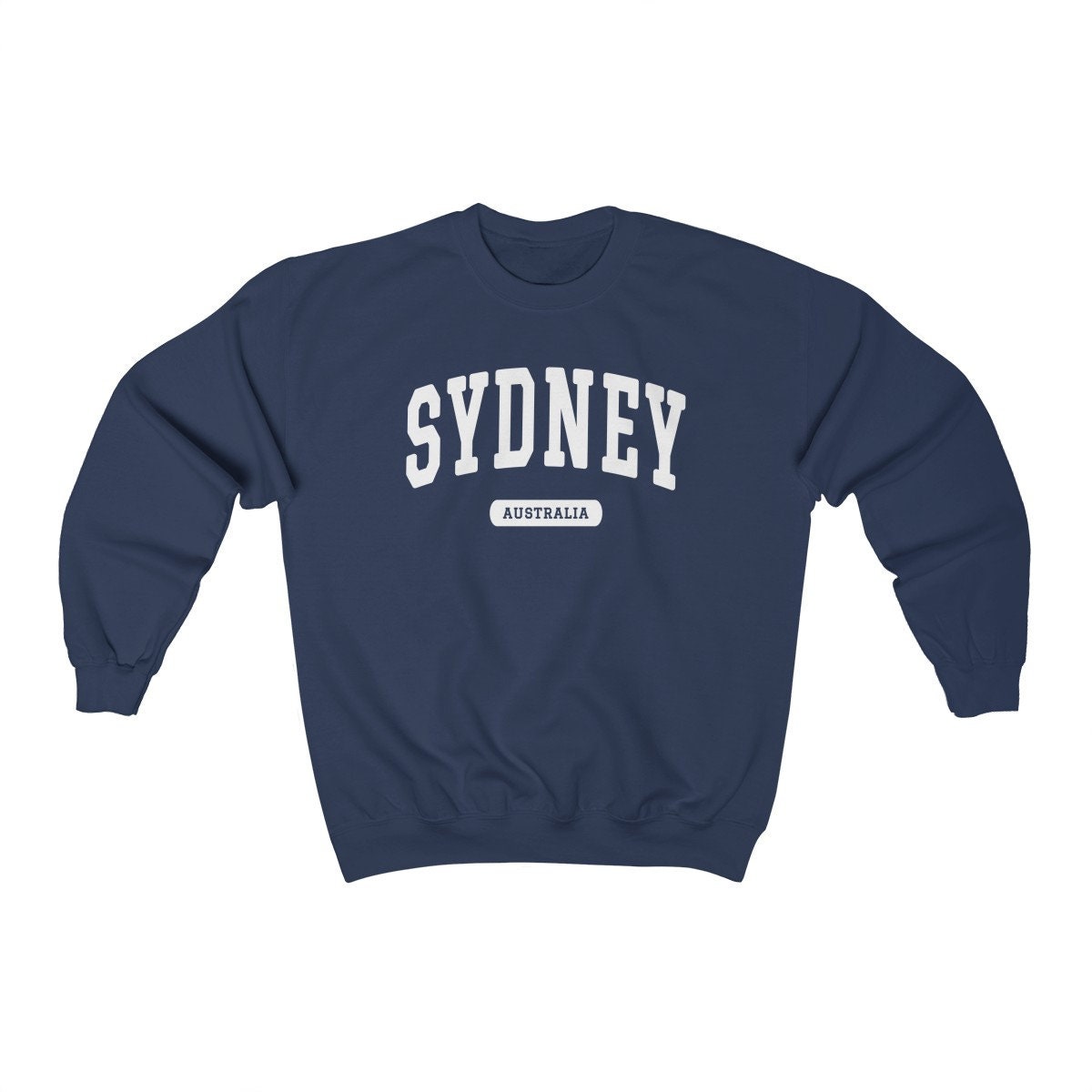 Sydney Australia College Sweatshirt Etsy