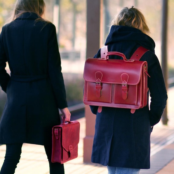 Satchel with 2025 backpack straps