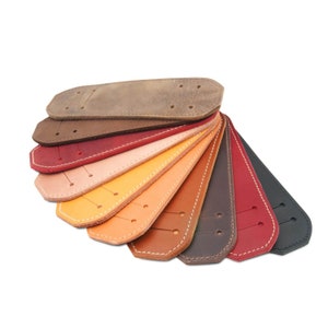 Leather shoulder pads | Belt pads for bags | shoulder strap | strap pads