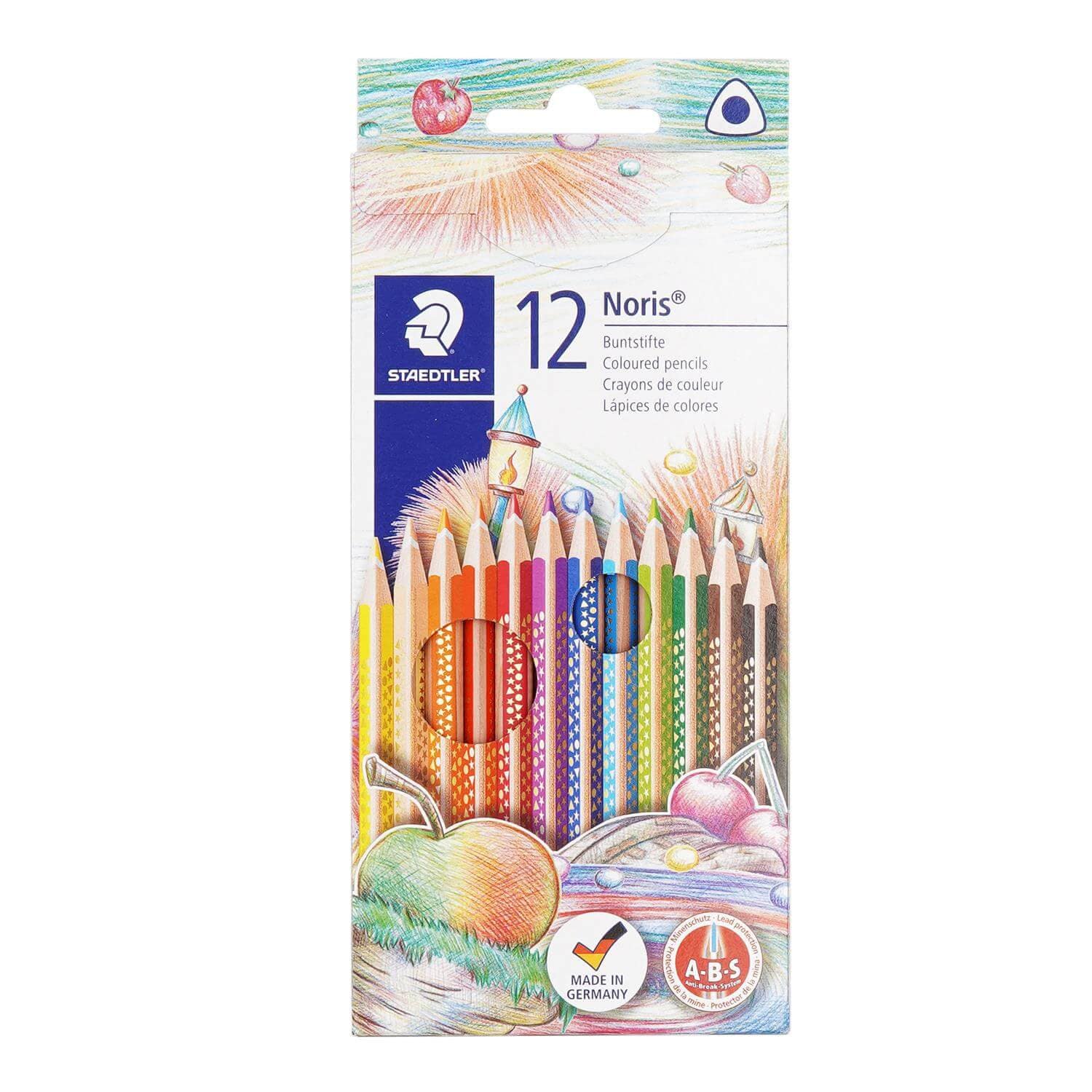 Set Pastelli Colorati 50 Pz. Matite In Legno Per Colorare Bambini Scuola Disegno TrAdE Shop Traesio