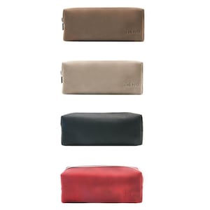 THEWO Tami leather pencil case, pencil case, pencil case, pencil case, Made in Germany