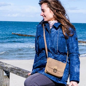 petit sac à bandoulière « London » en cuir sac à main unisexe sac à bandoulière mini sac Made in Germany
