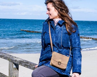 small shoulder bag &quot;London&quot; made of leather unisex handbag shoulder bag mini bag Made in Germany