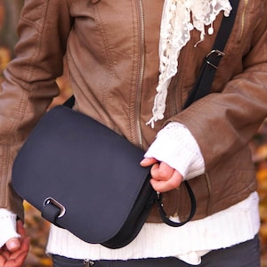 Leather handbag | perfect as a gift | evening bag | cross-body bag | shoulder bag | for women | &quot;Marseille&quot; bag