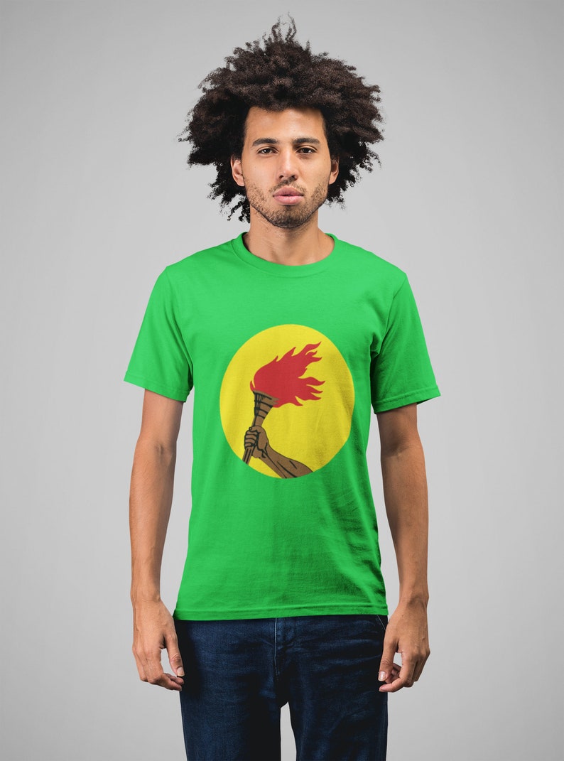 Vintage Africa Shirts : Africa Shirts Vintage Zaire Flag T-shirt African History