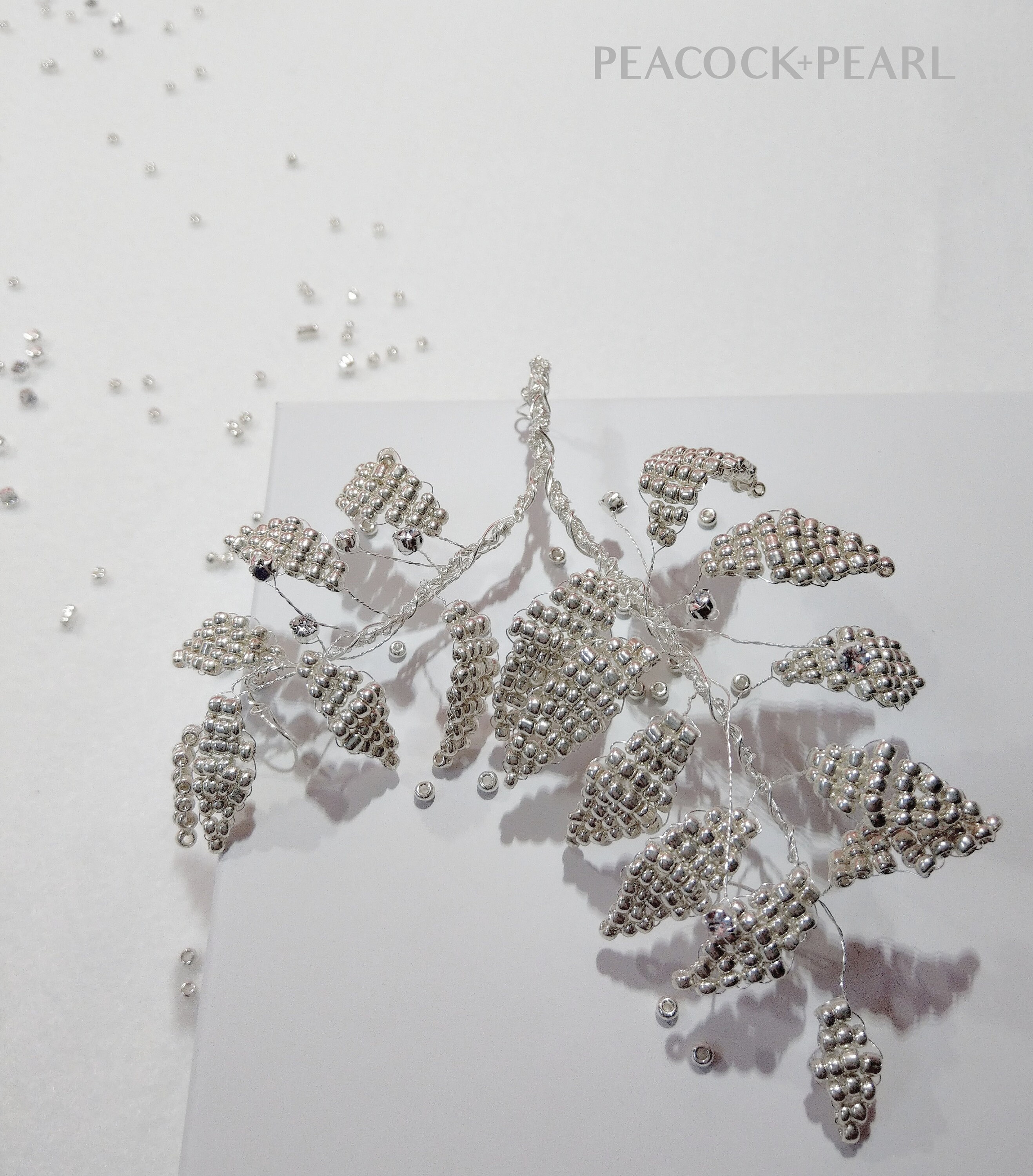 bridal vine headpiece