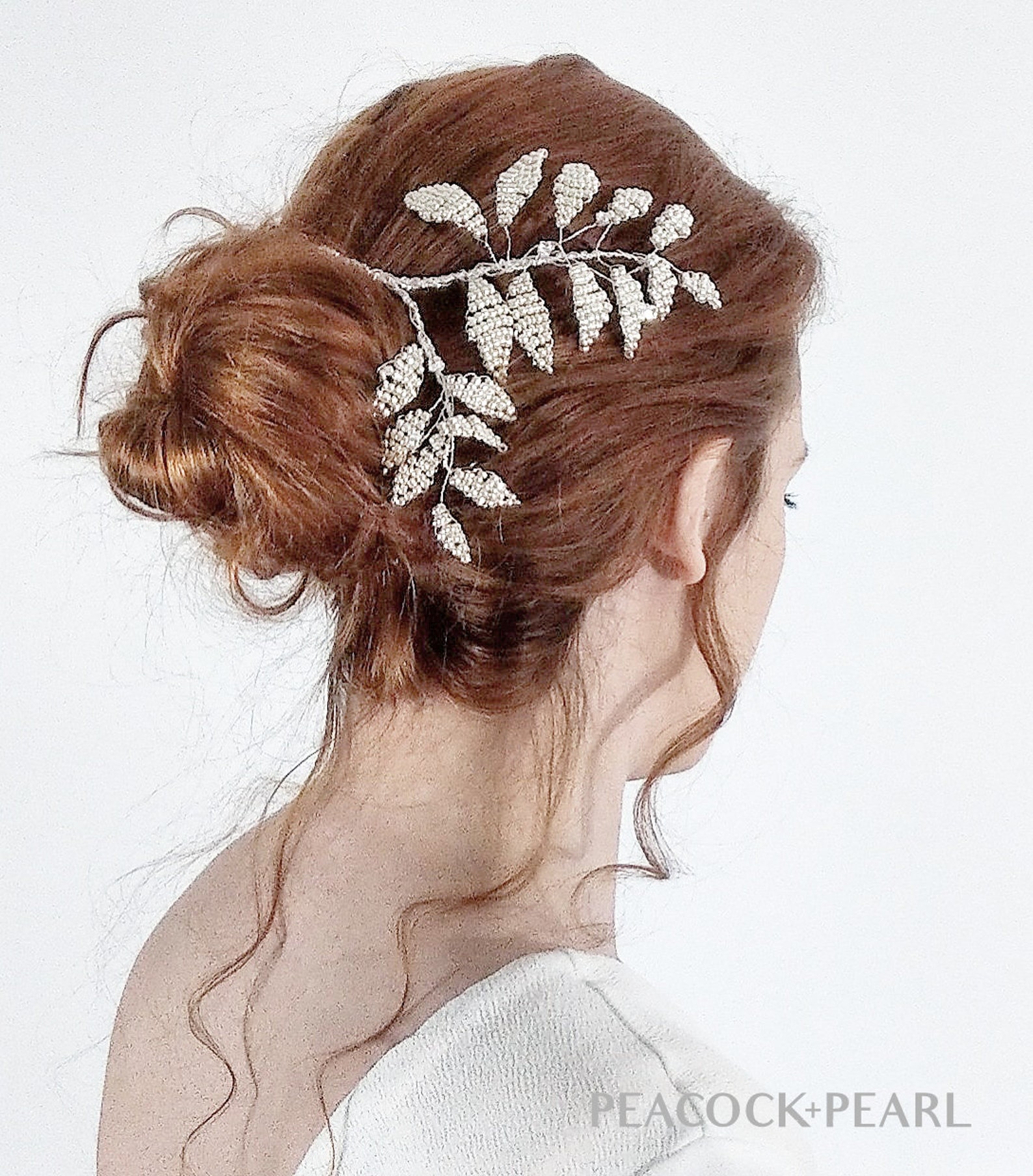 bridal vine headpiece
