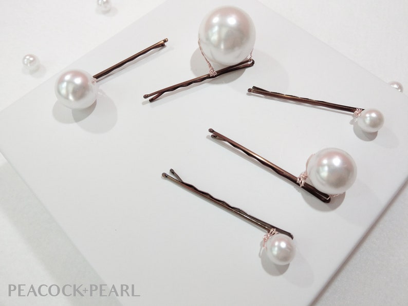 Barrette épingles à cheveux mariage Perles – MAISON SABBEN - bijou mariage
