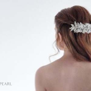 Bridal Headpiece Wedding Head Hair Piece Wedding Hairpiece Bridal Hair Accessory Bridal Hair Vine SAMPLE SALE image 7