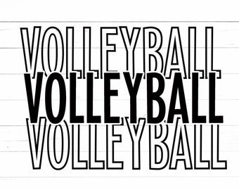 Volleyball SVG cut file, commercial use, instant download, volleyball clip art, volleyball svg