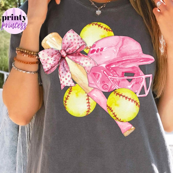 Coquette Softball PNG, Soft Girl Era PNG, Social Club PNG, Pink Bow, Coquette Era, Softball Design Download, Pink Bow Softball Digital Files