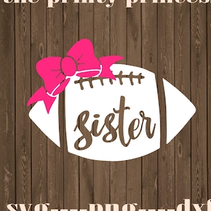 Voetbal zus svg voetbal zus svg, png, dxf, gesneden bestand cricut silhouet commercieel gebruik