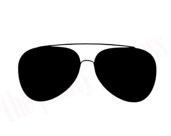 Sunglasses svg, aviator digital aviator sunglasses svg, png, dxf, cut file cricut silhouette Commercial Use
