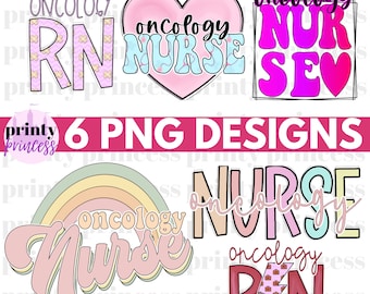Oncology Nurse Bundle- Oncology Nurse png Designs - Nurses Design - Cancer awareness png Instant Download - Nurse Shirt Design- Oncology png