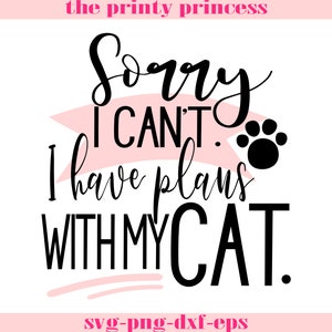 Cat svg, cat lover svg, funny cat svg, cat file, cricut silhouette Commercial Use