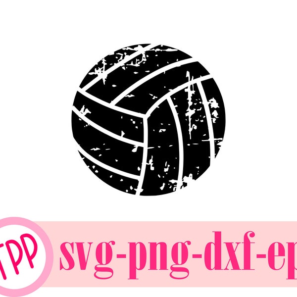 Volleyball Svg - Etsy
