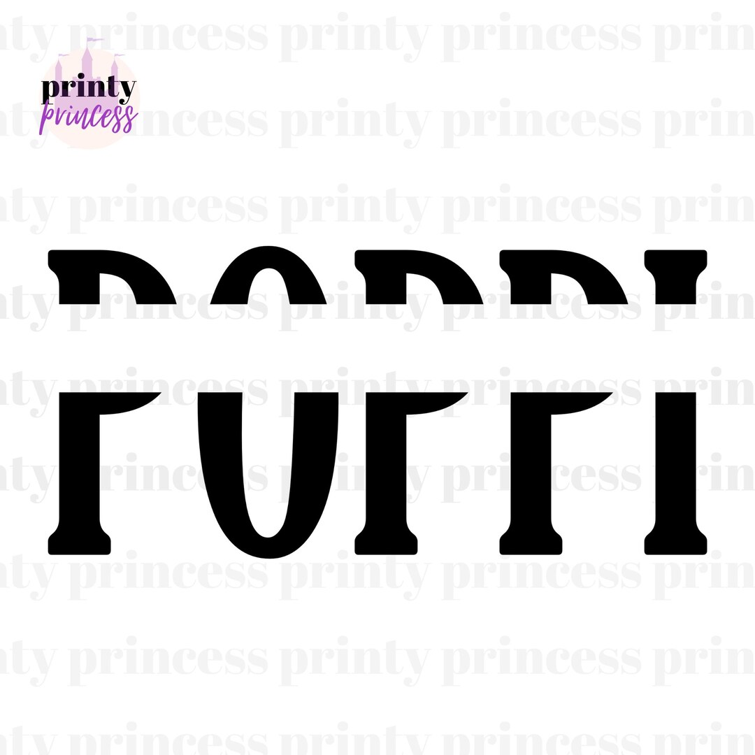 Poppi SVG, Grandpa Svg, Father's Day Svg, Papaw Split Name Frame Svg ...