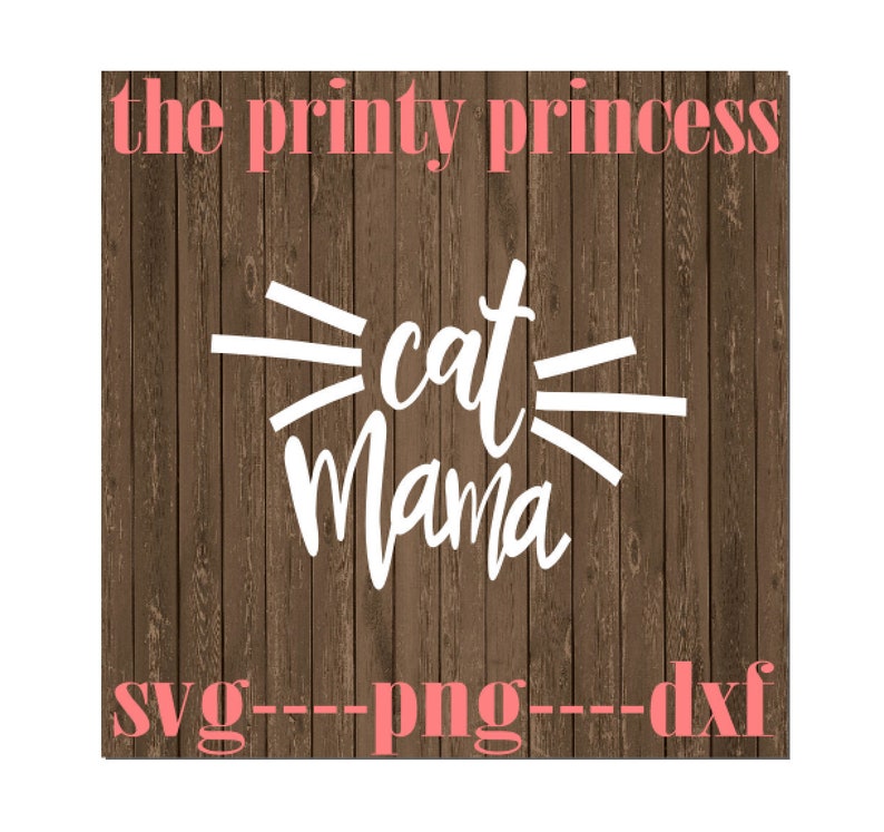 Download Cat mom svg cat png cat lover dxf dog cut file cricut | Etsy