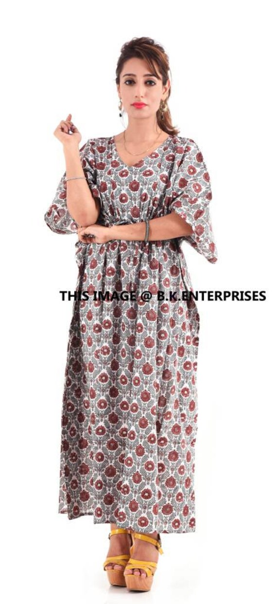 cotton kaftan nighty