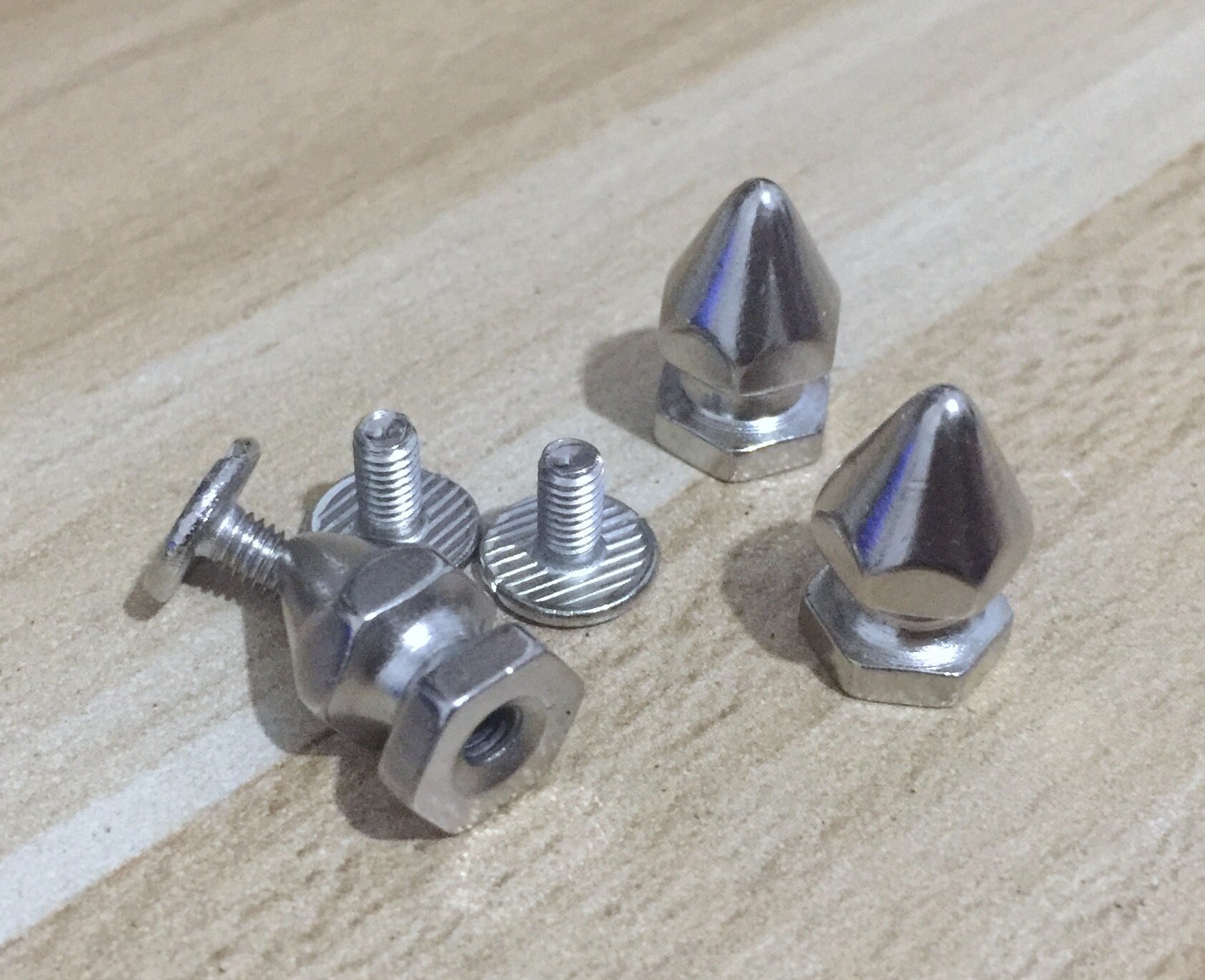 10sets 14mm Hex Spikes Spike Studs with Screw Accessories Etsy
