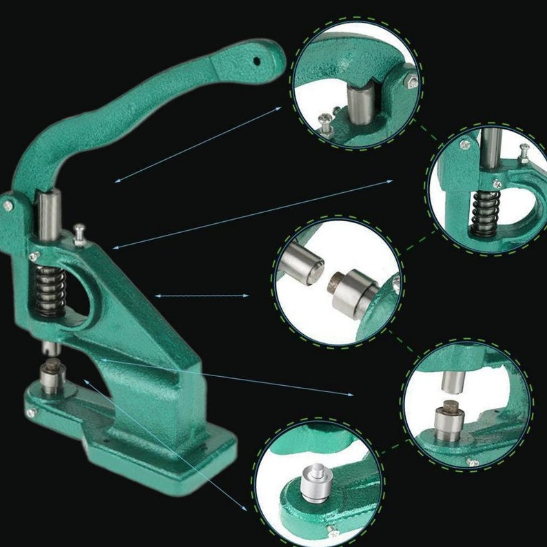 Heavy Duty Hand Press Machine for Double Caps Rivets Setter Etsy