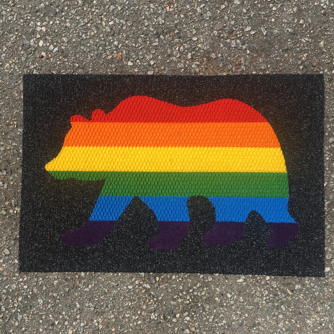 Bear Mat Custom Doormat Indoor / Outdoor Commercial Etsy