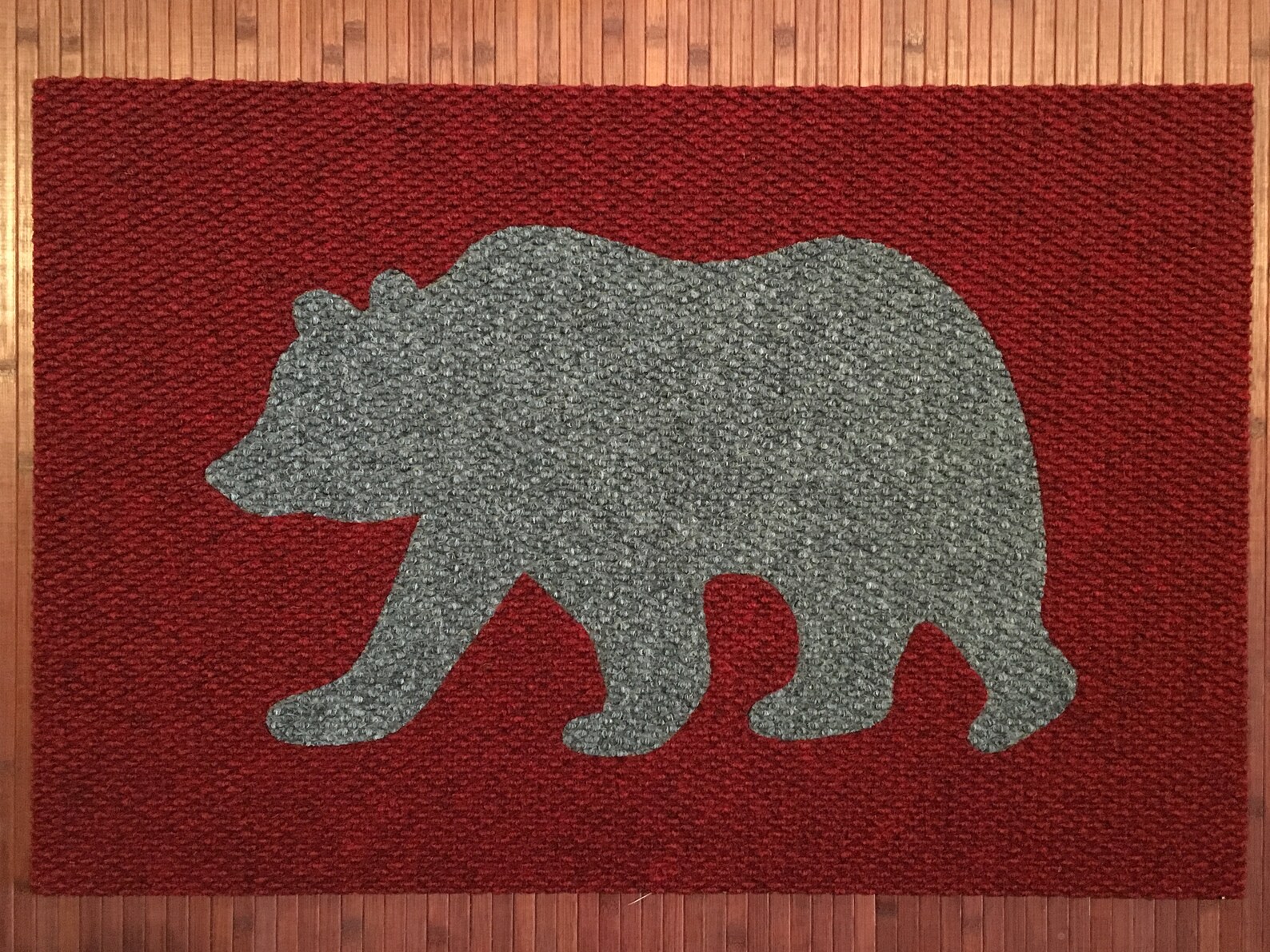 Bear Mat Custom Doormat Indoor / Outdoor Commercial Etsy