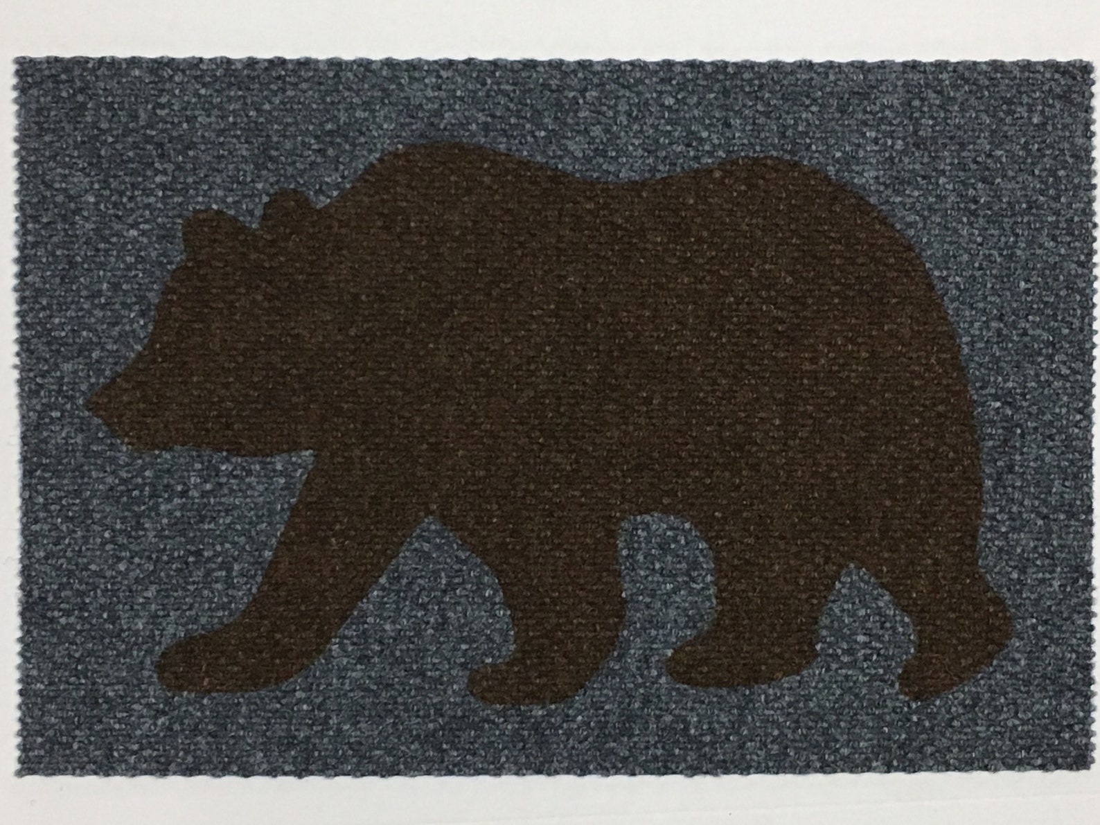 Bear Mat Custom Doormat Indoor / Outdoor Commercial Etsy