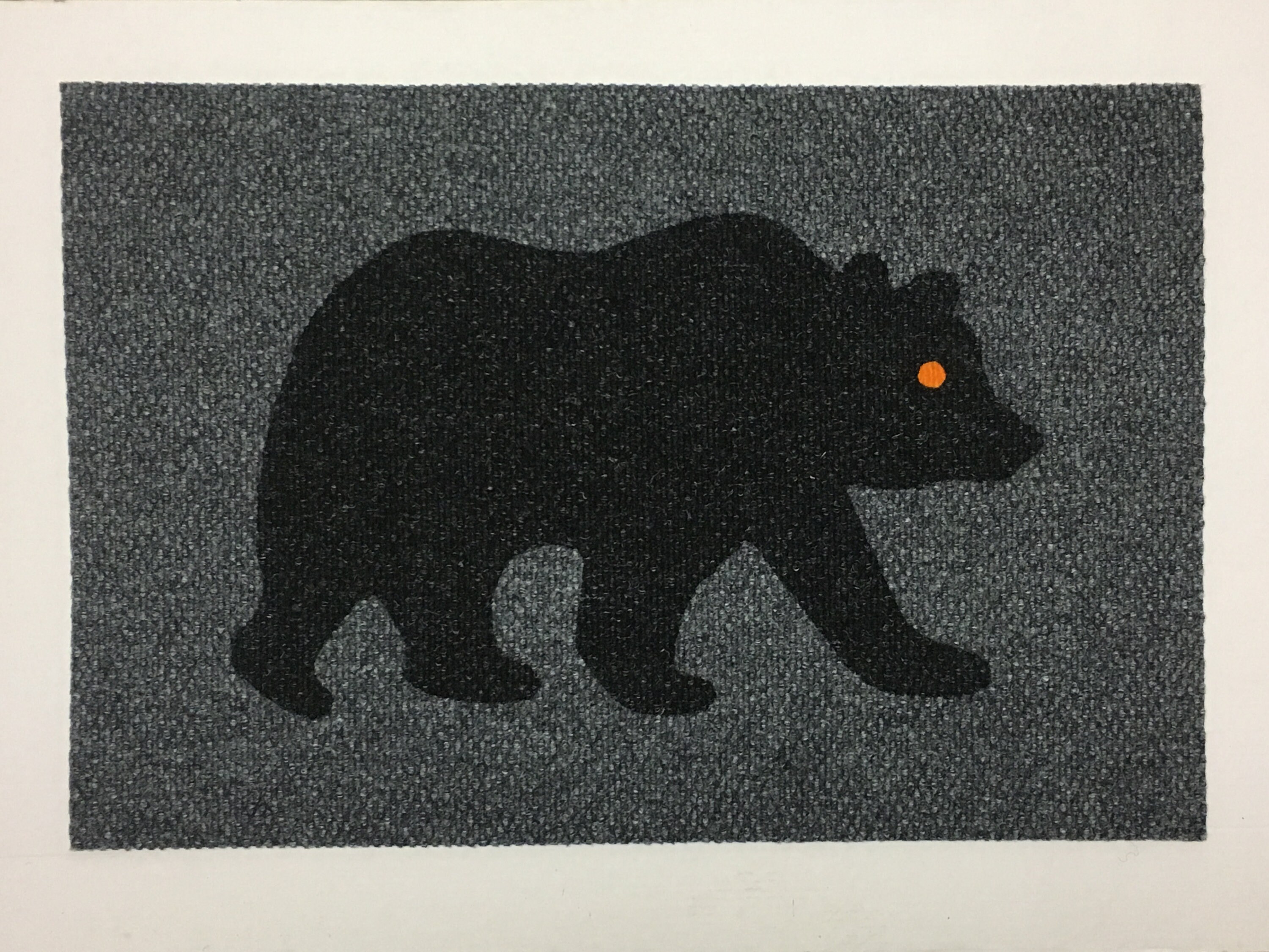 Bear Mat Custom Doormat Indoor / Outdoor Commercial Etsy