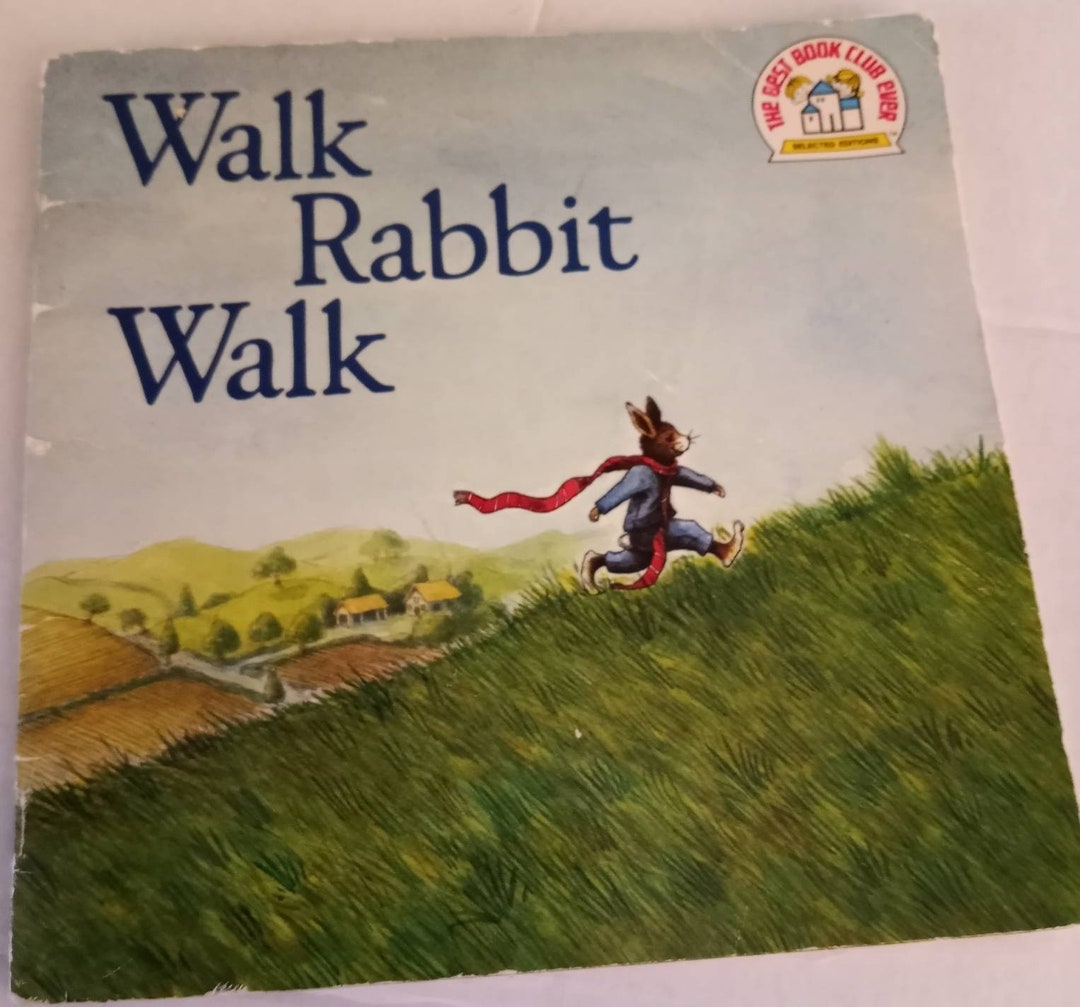 1977 Walk Rabbit Walk Children's Book - Etsy