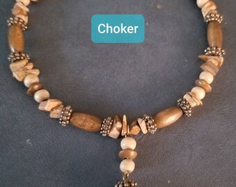 Vintage Assortment of Wooden Beaded Necklaces