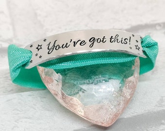 You've Got This Running Bracelet, comfort fit Gift for a Runner