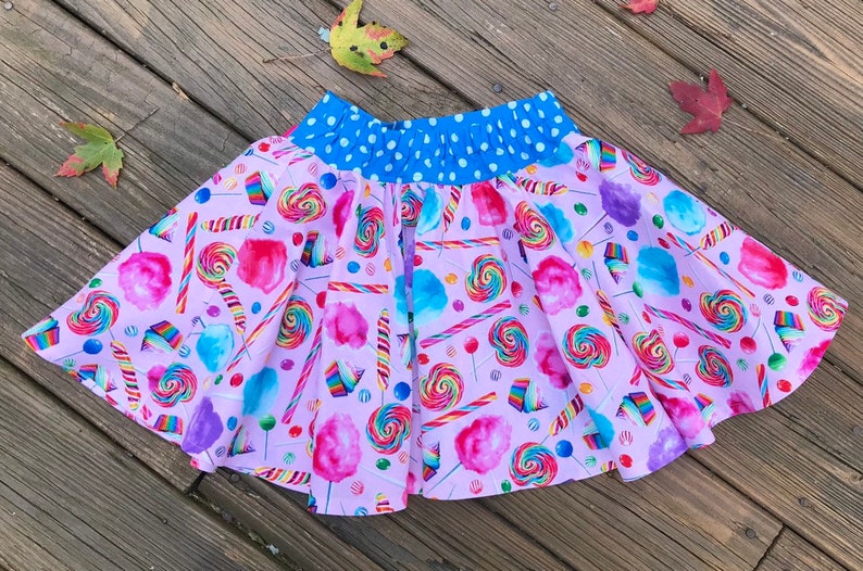 Girl Circle Skirt Girl Twirl Skirt Girl Twirly Skirt Etsy