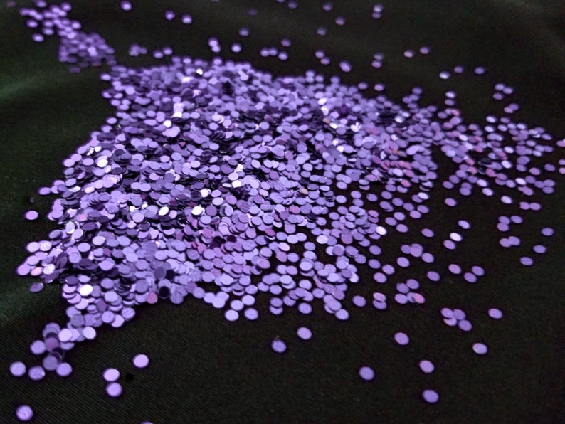 metallic solvent-resistant glitter shapes-purple dots--tumbler--nails