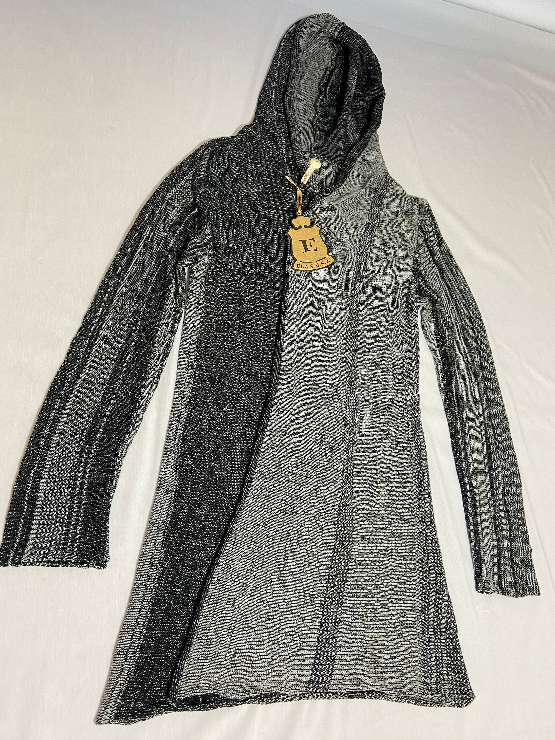 Elan Oversized Cardigan In Light Grey main image 0