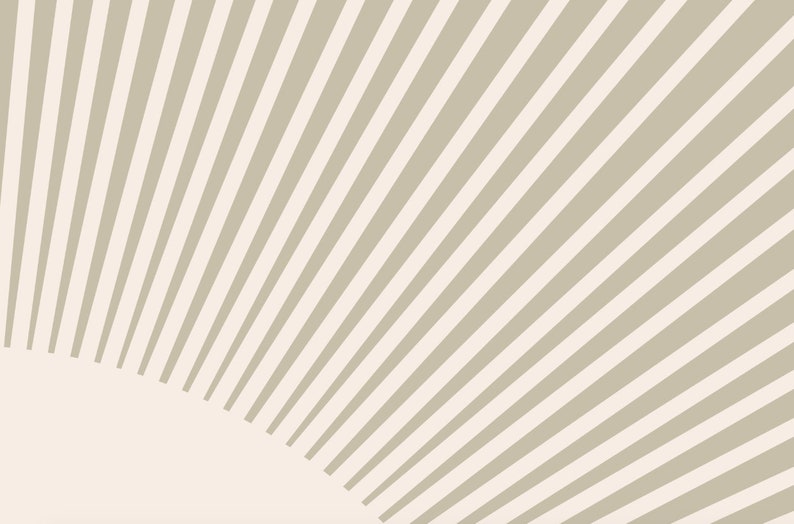 Puede incluir: Fondo abstracto con un patr&oacute;n radial de rayas beige y blancas. Las rayas irradian hacia afuera desde el centro de la imagen, creando una sensaci&oacute;n de movimiento y energ&iacute;a.