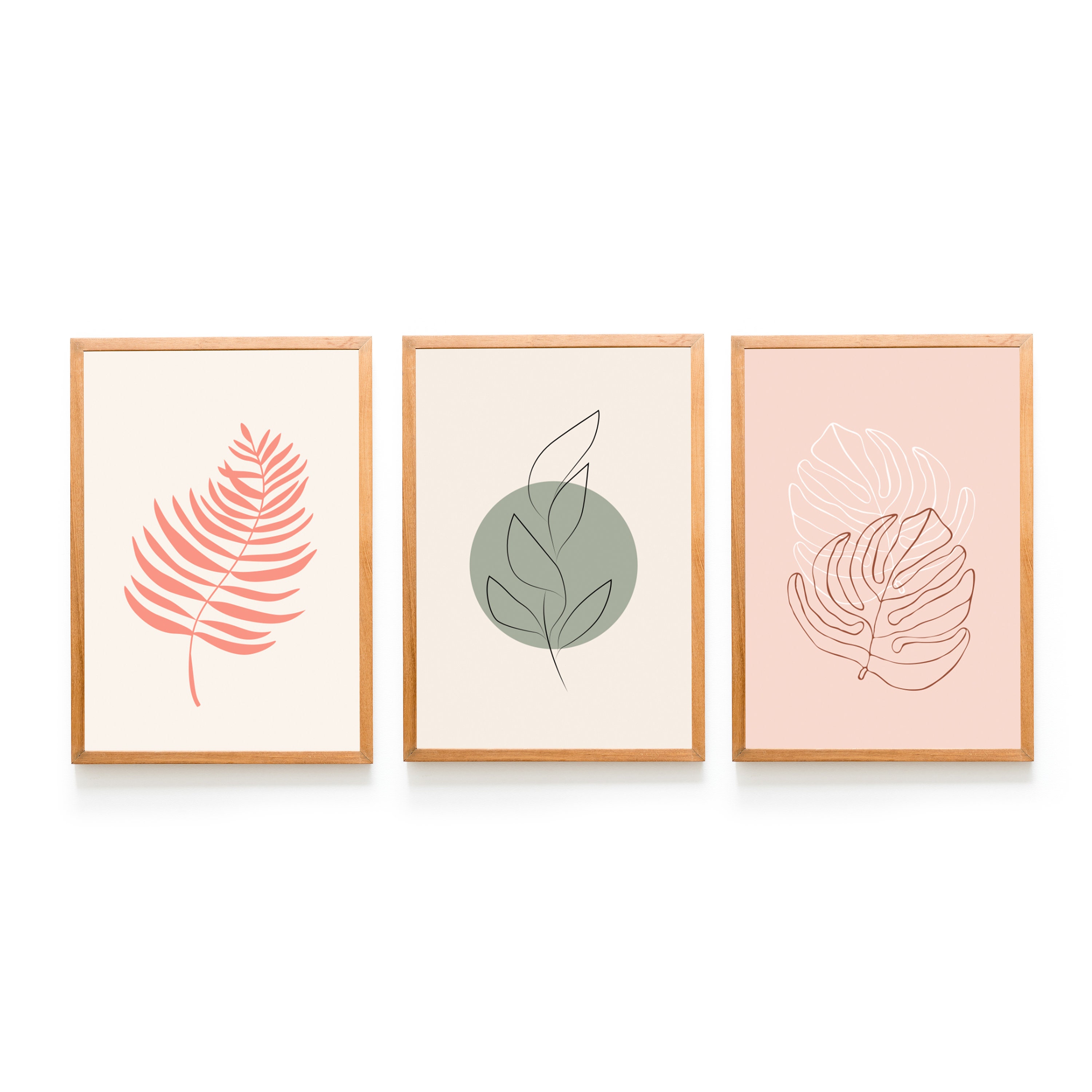 Gallery Wall Set 3 Piece Wall Art Set of 3 Print Dorm Decor Etsy