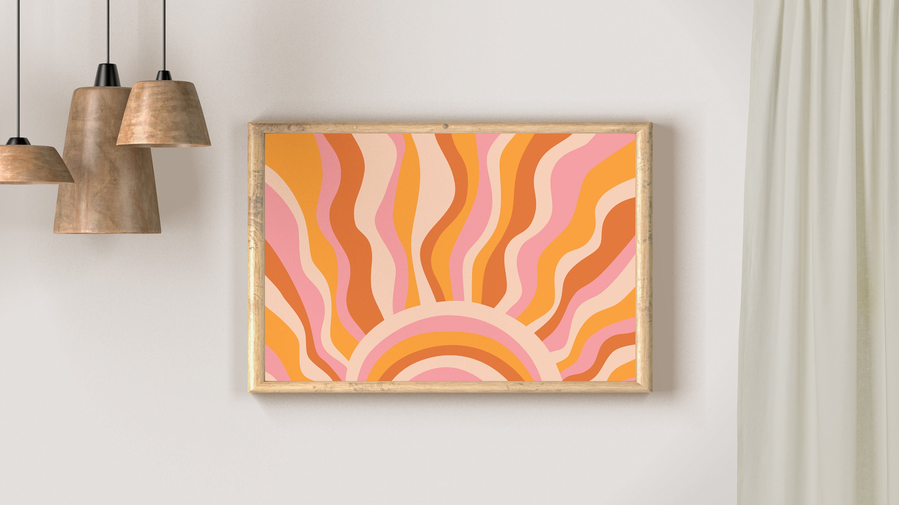 Y2k decor Funky wall art Indie prints kid room decor Retro Etsy