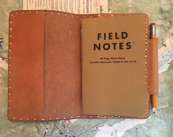 Leather Field Notes Journal - Etsy