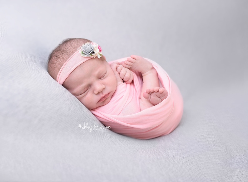 Newborn Jersey Knit Wraps Baby Photo Wrap Soft Stretchy Wraps RTS Pink Wrap Collection Newborn Photo Prop Stretch Knit Wraps